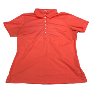 Women's Coral Polo Shirt